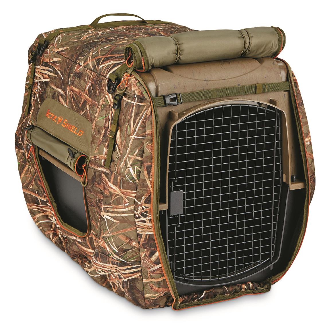 ArcticShield Insulated Kennel Cover, Muddy Water Flooded Field