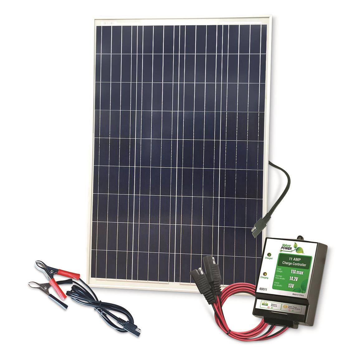 Nature Power 100 Watt Polycrystalline Solar Kit