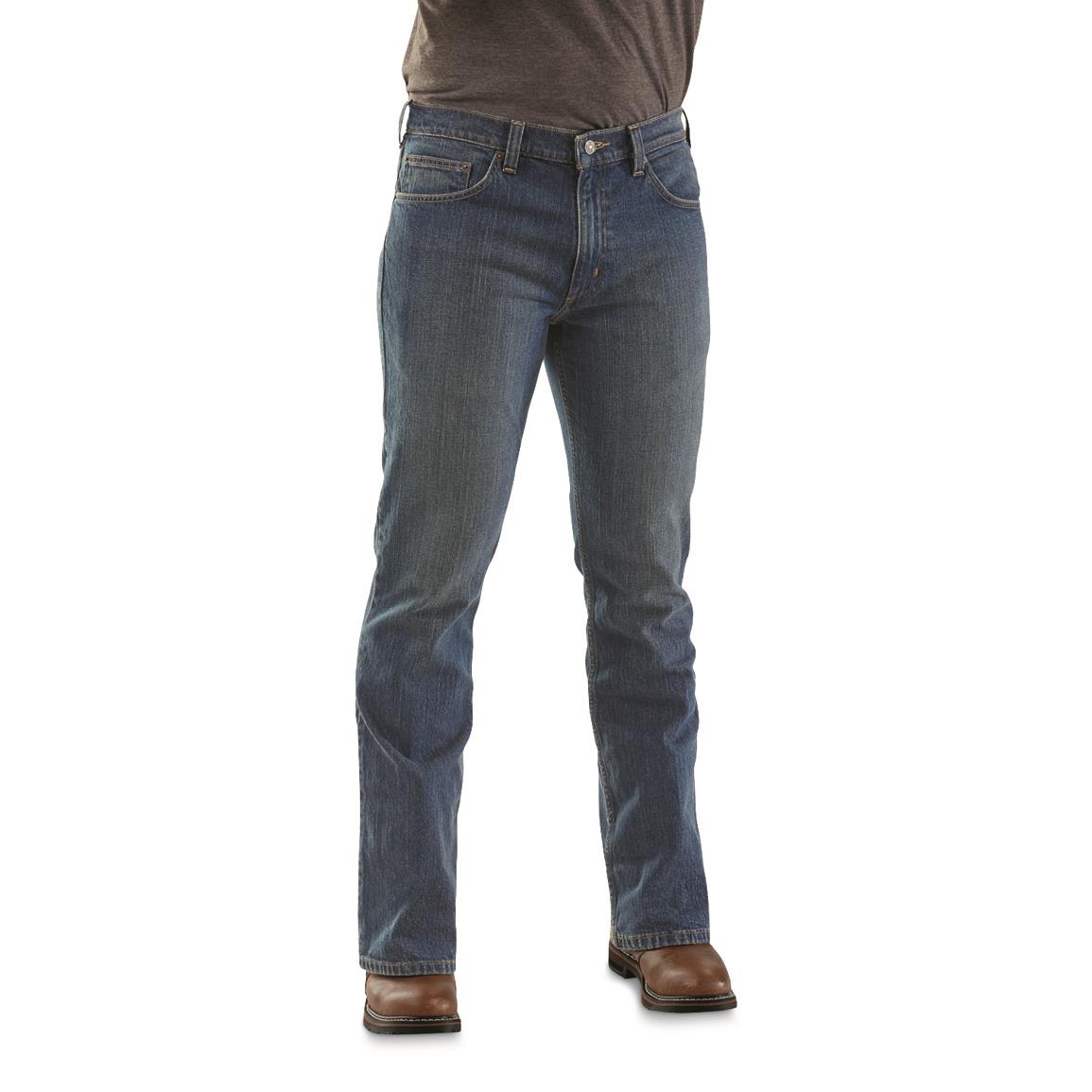 Guide Gear Men's Sportsman's Bootcut Jeans, Quarry