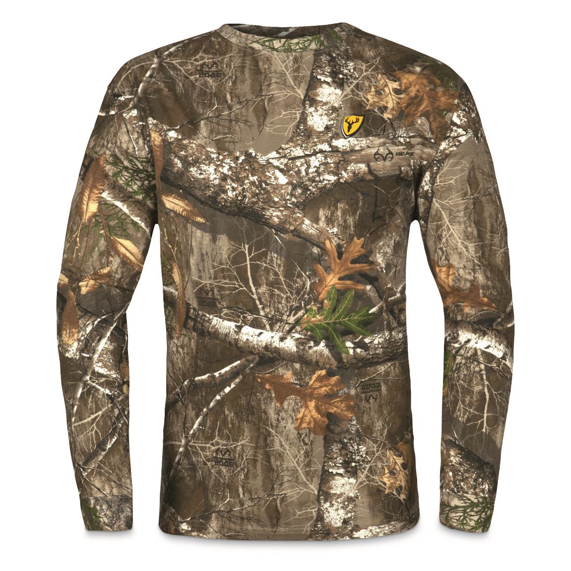 Youth's ScentBlocker Fused Cotton Long-sleeve Hunting Shirt, Realtree EDGE™