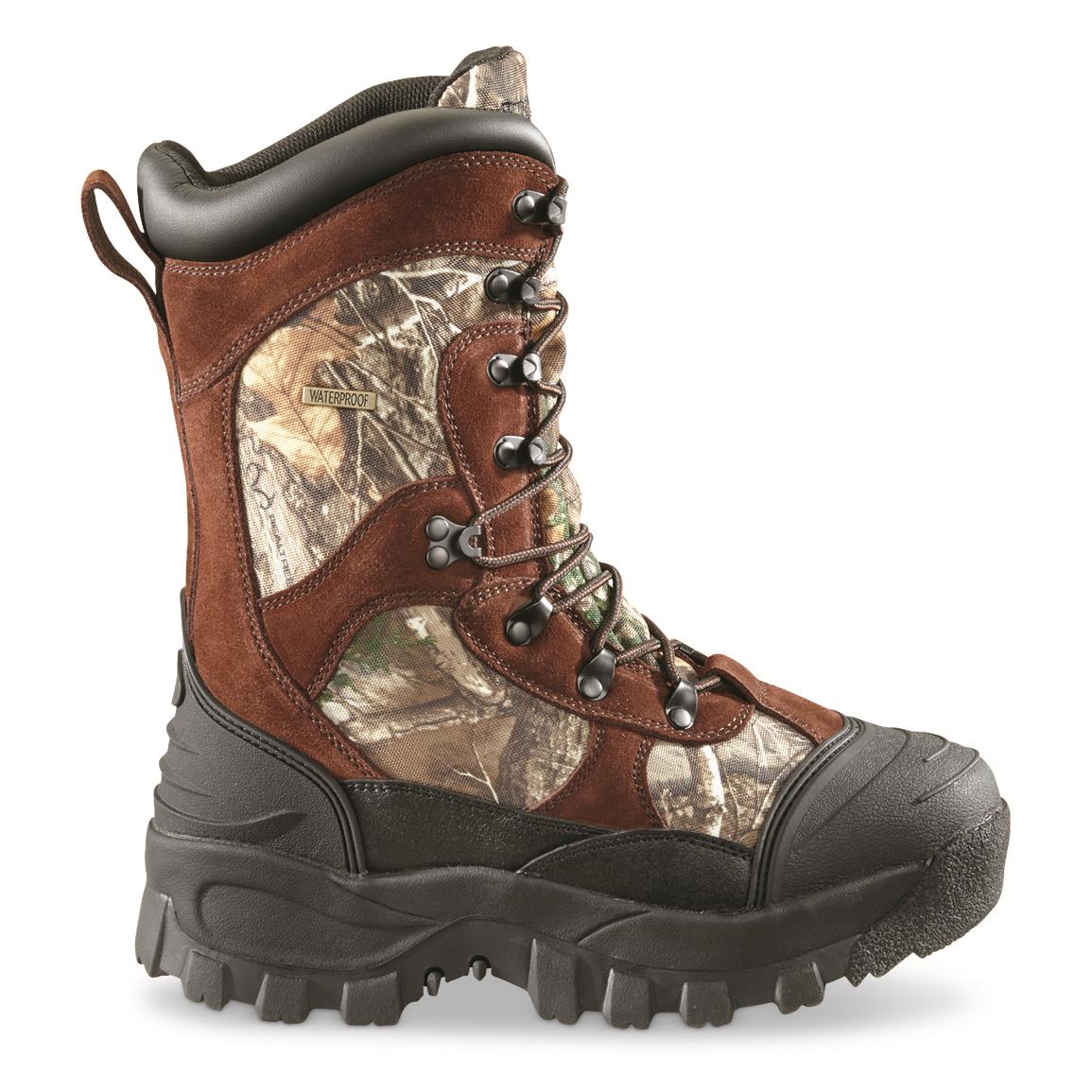 HuntRite Men's 1,600-gram Insulated Waterproof Hunting Boots - 712128 ...