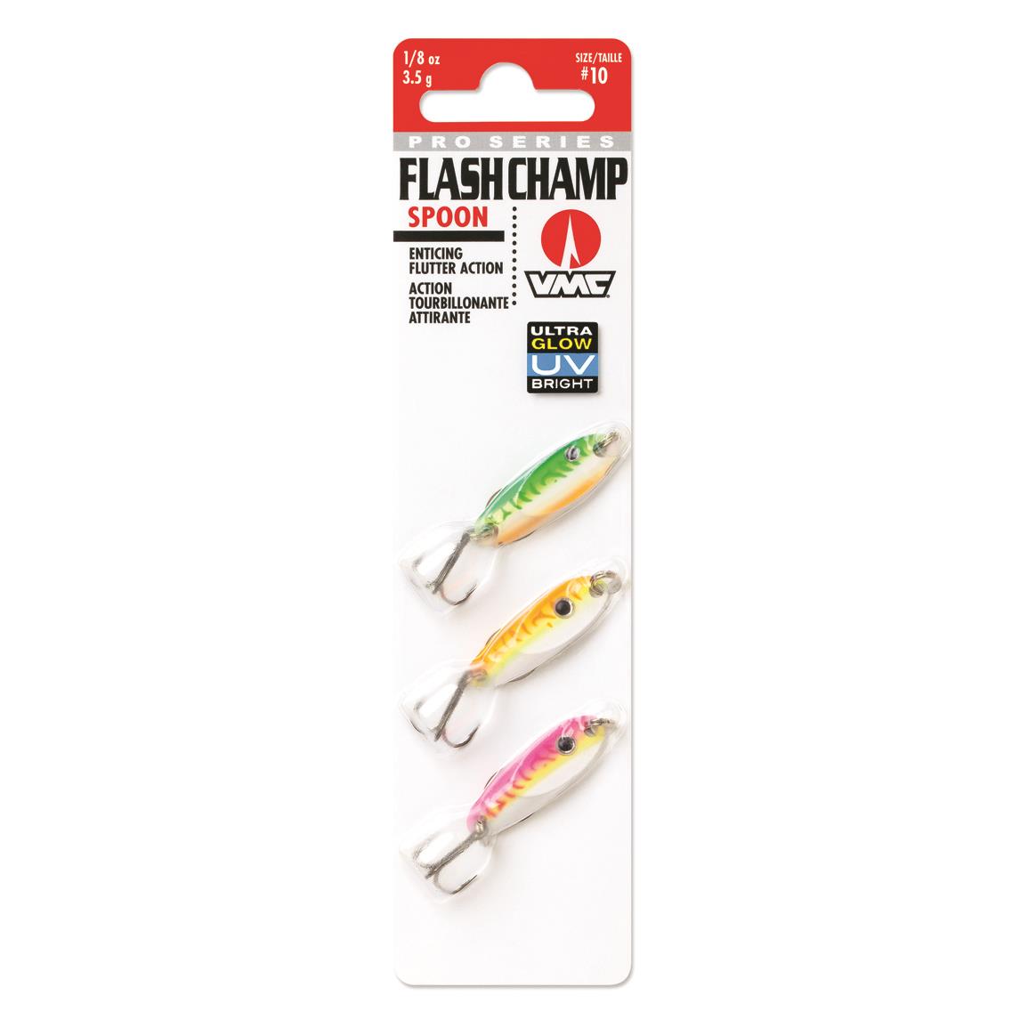 VMC Flash Champ Spoon Kit, Glow UV