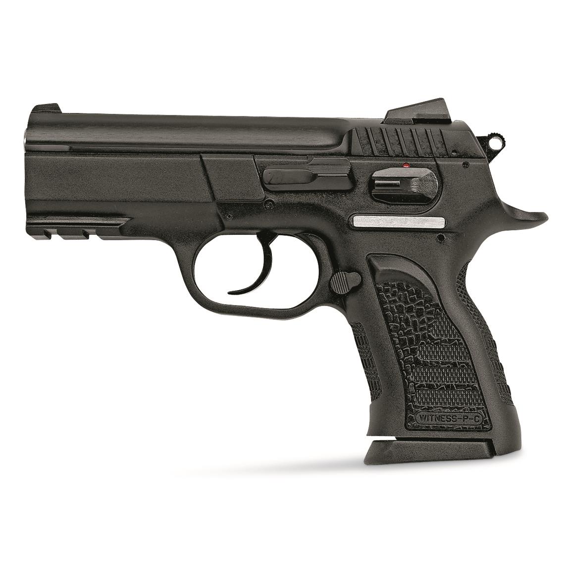 EAA Tanfoglio Witness Polymer Compact, Semi-automatic, 9mm, 3.6" Barrel, 12+1 Rounds