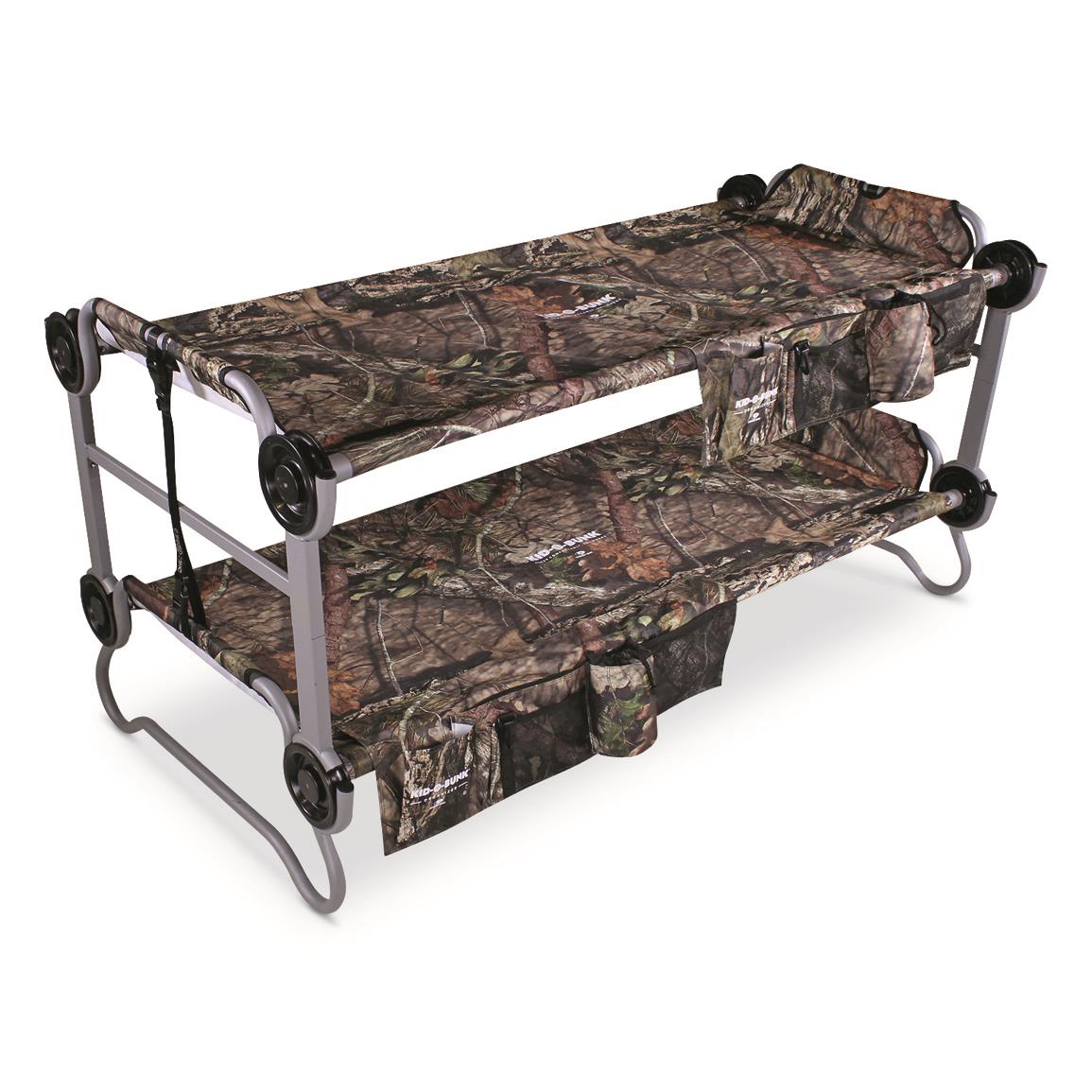 Disc-O-Bed Youth Kid-O-Bunk with Organizers, Mossy Oak