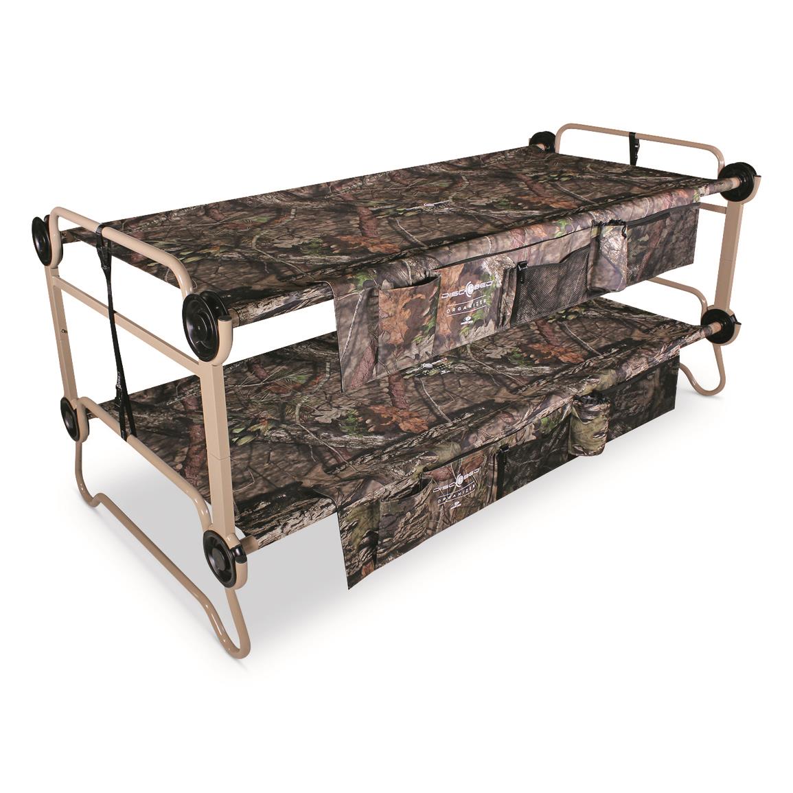 XL Disc-O-Bed Cam-O-Bunk with Organizers, Mossy Oak