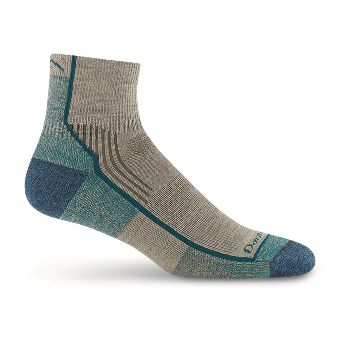 Darn Tough Hiker Quarter Midweight Hiking Socks for Men