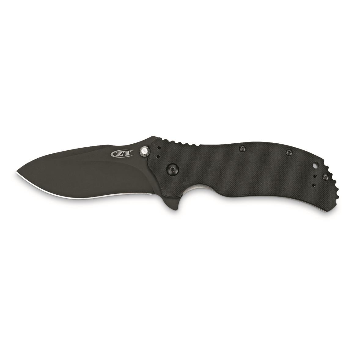 Smith & Wesson M&P Spring Assisted Folding Knife with Fire Starter -  710699, Tactical Knives at Sportsman's Guide