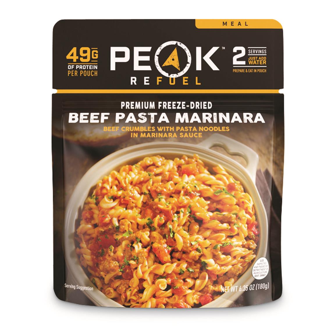 Beef Pasta Marinara
