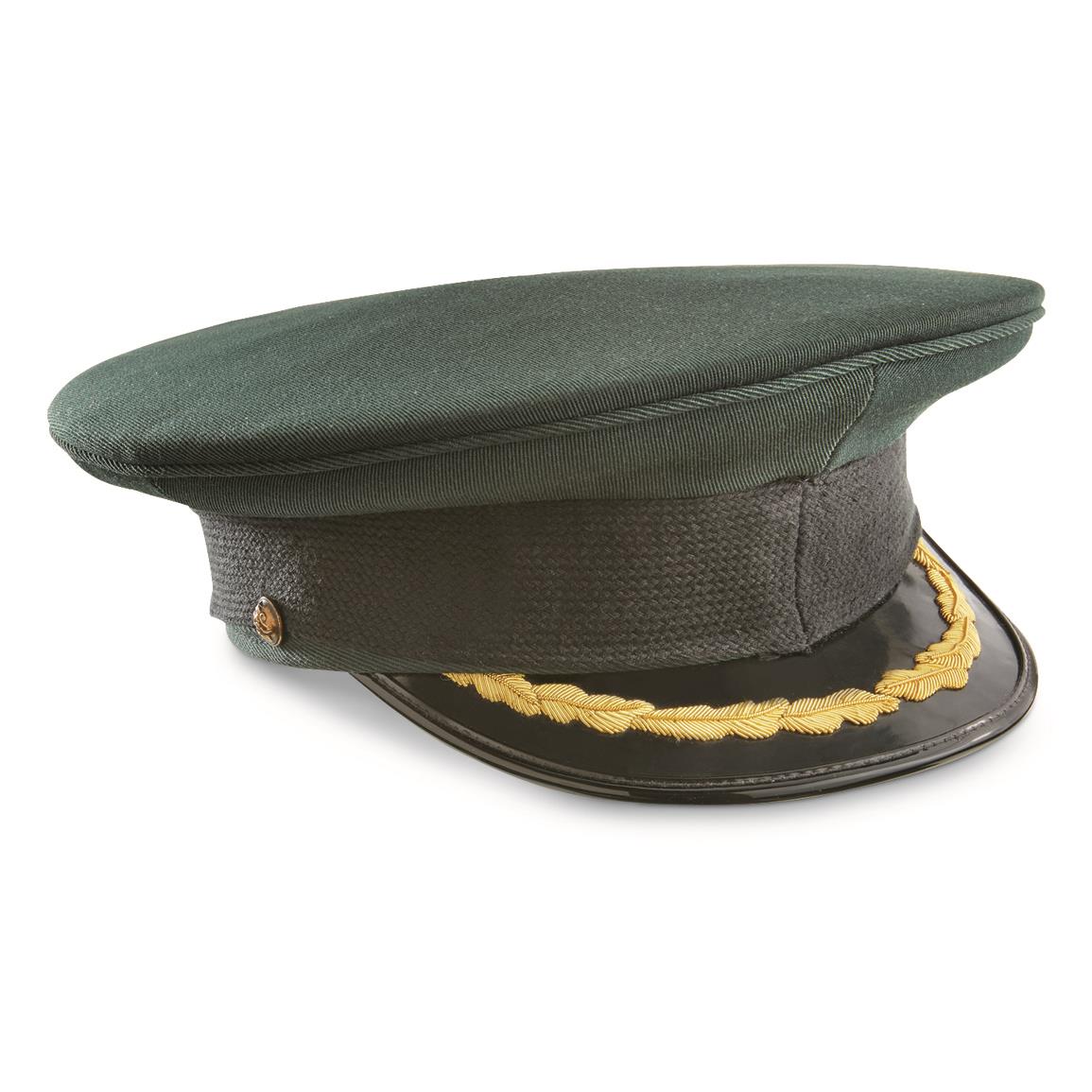 military headgear with visor