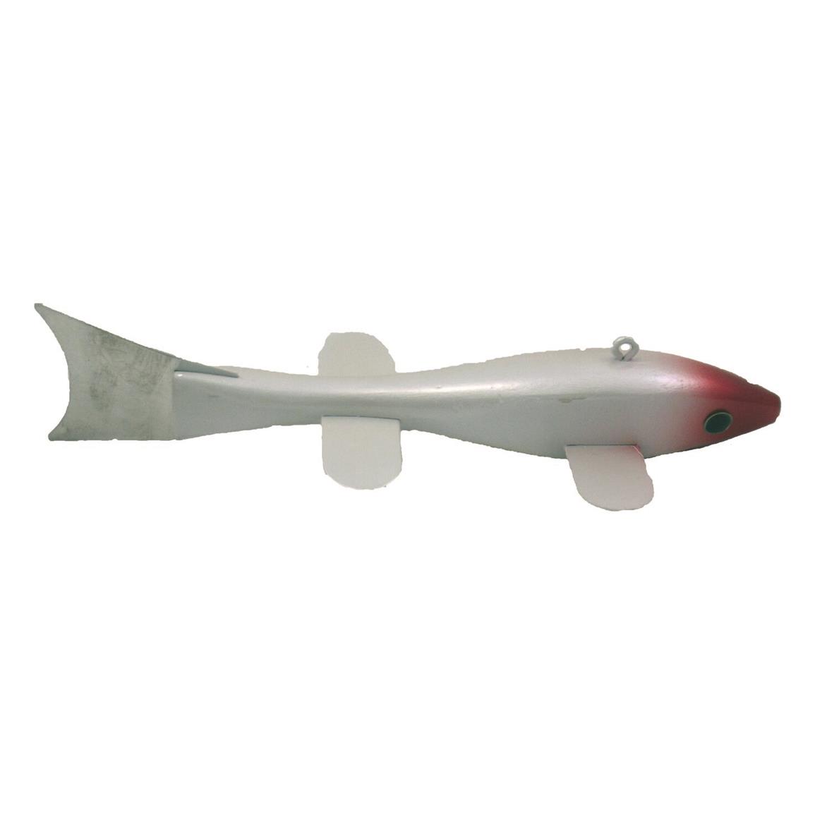 Lakco Wood Spearing Decoy, Red/White