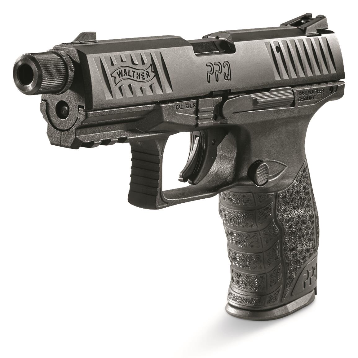 Walther Ppq 22 Tactical Semi Automatic 22lr Rimfire 4 6 Thr | Free Hot ...