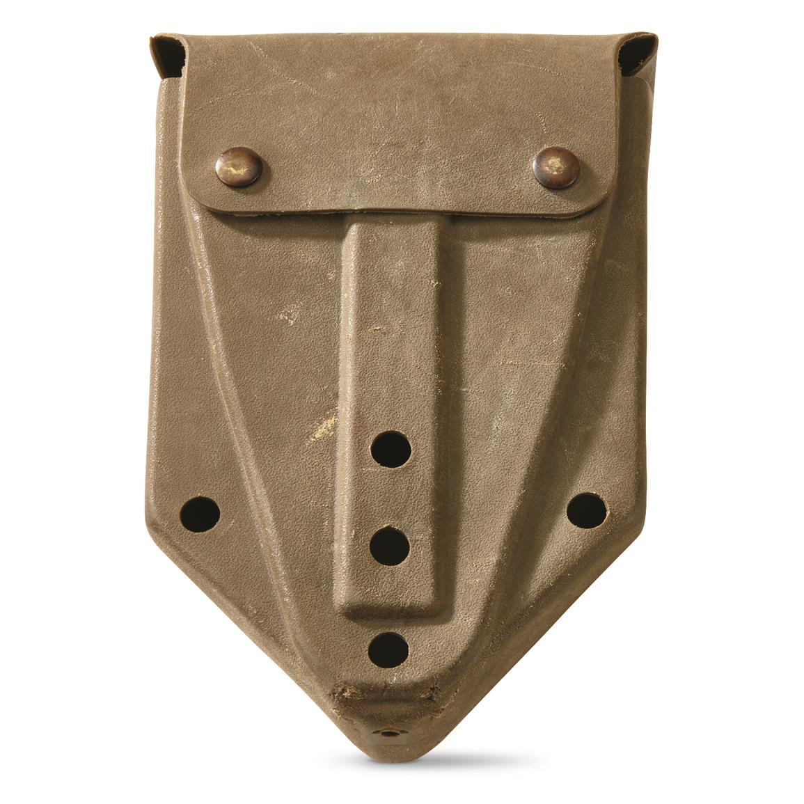 U.S. Military Surplus Entrenching Tool Cover, Used, Olive Drab