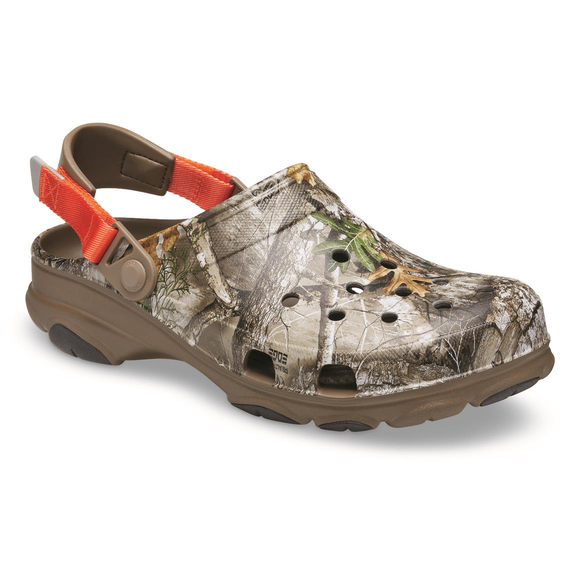 Crocs Classic All Terrain Camo Clogs, Realtree EDGE™