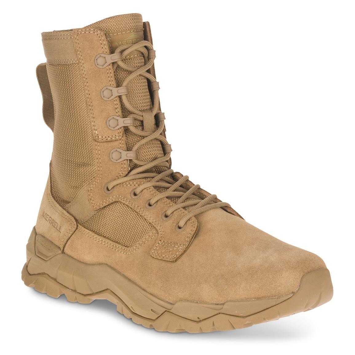 Merrell Men's MQC 2 Tactical Boots, Dark Coyote