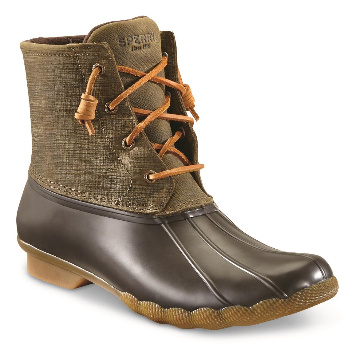 sperry rain boots for women