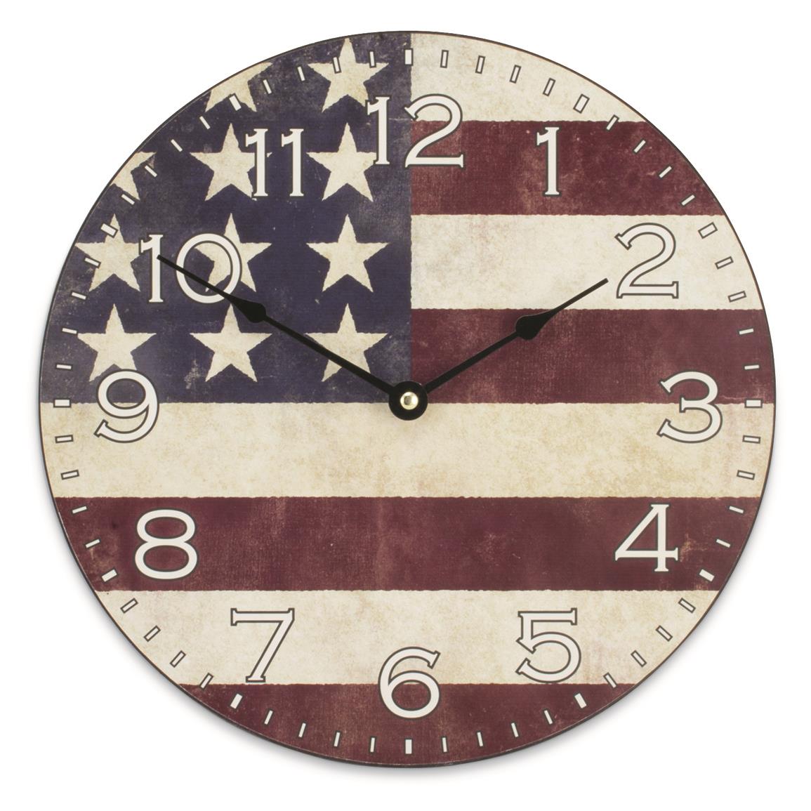 La Crosse Technology Americana Quartz Wall Clock 713815 Clocks 