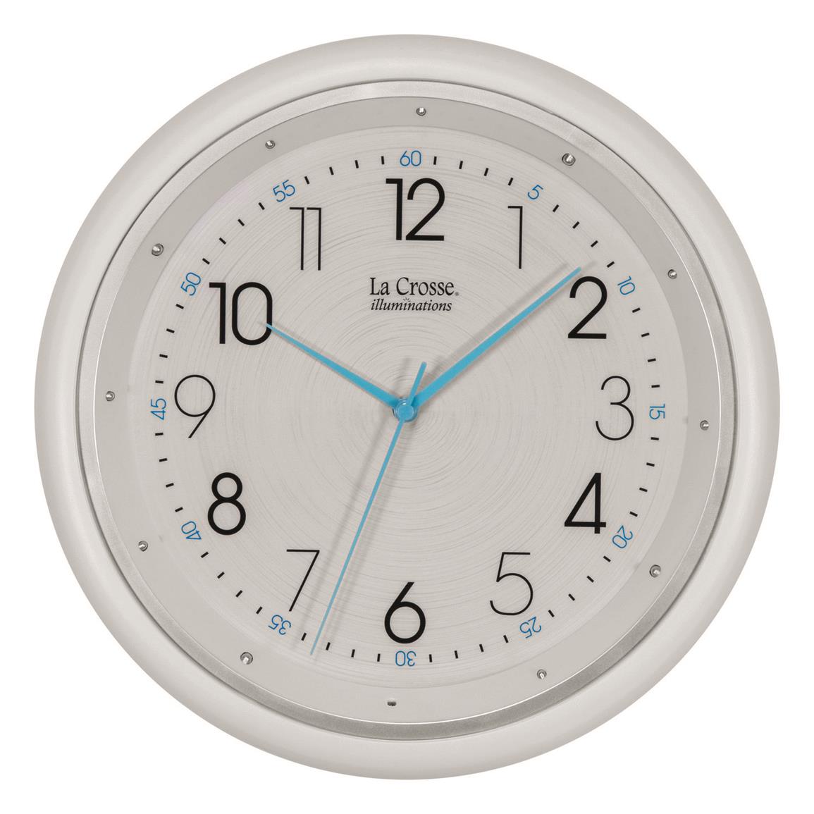 La Crosse Technology Wall Clock with Night Vision