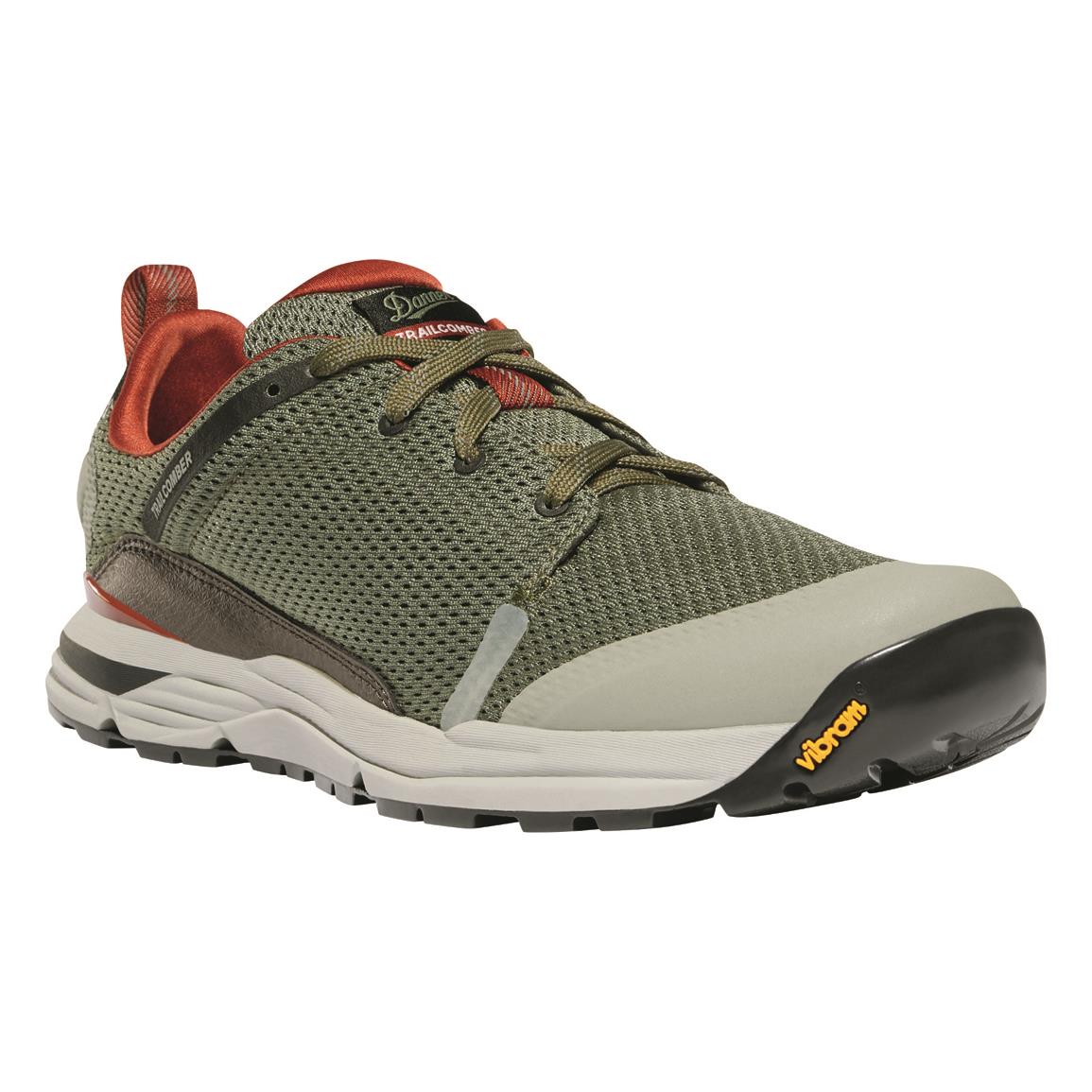 Danner Men's Trailcomber Hiking Shoes, Lichen/picante
