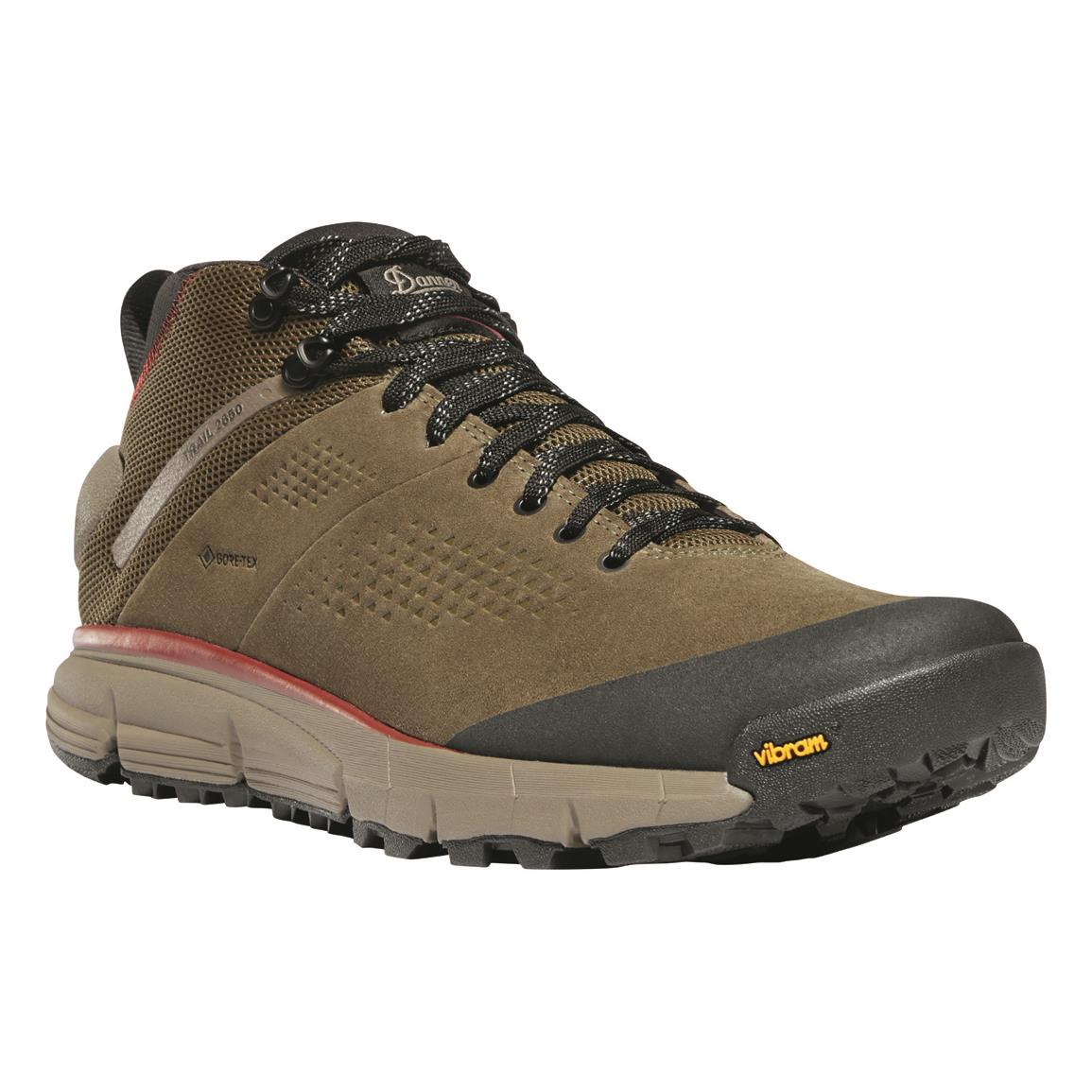 Danner Men's Trail 2650 GTX Waterproof Hiking Boots, Dusty Olive