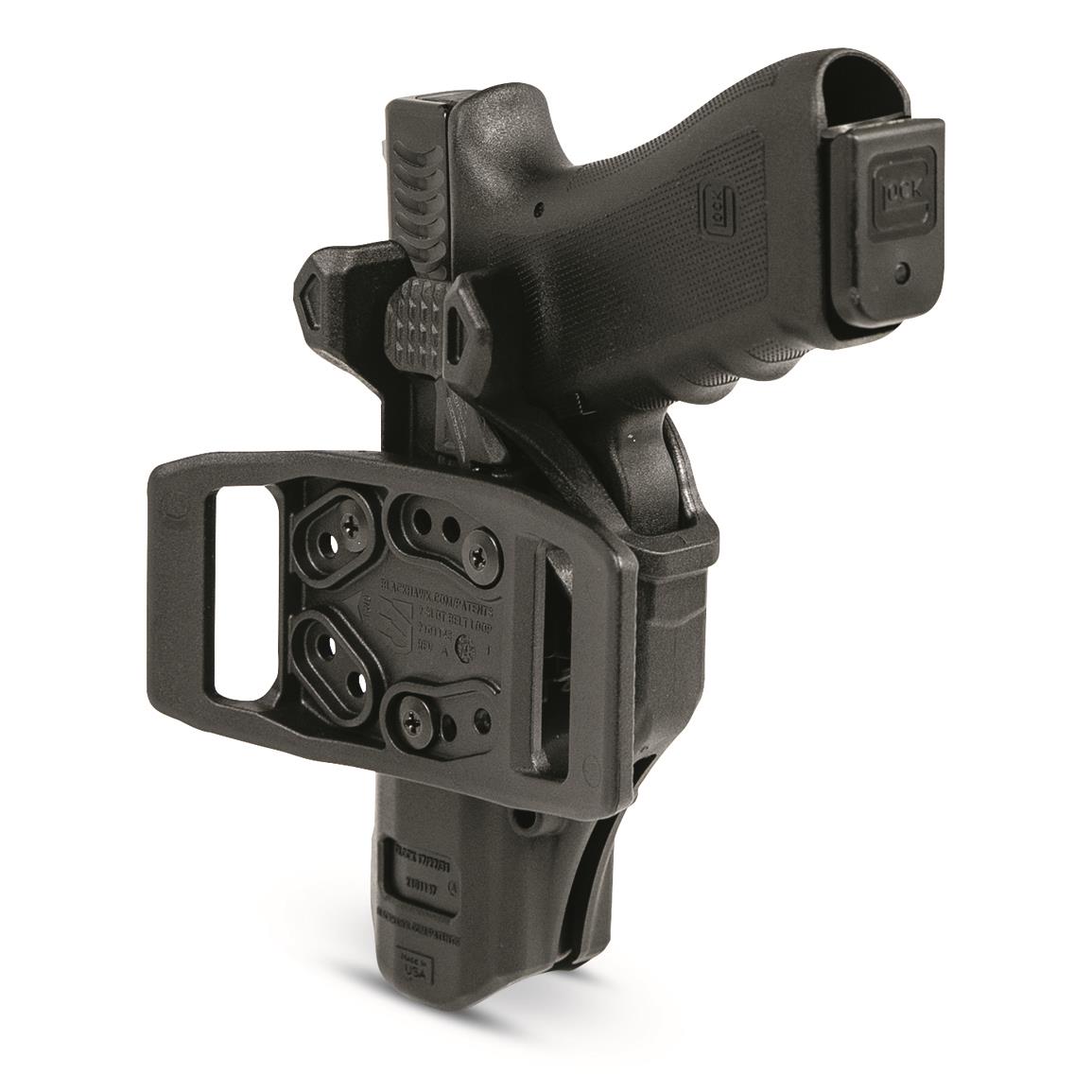 PROTECH SOB Holster For Smith & Wesson M&P Shield 9mm & .40 Cal With Laser - Ambidextrous IWB