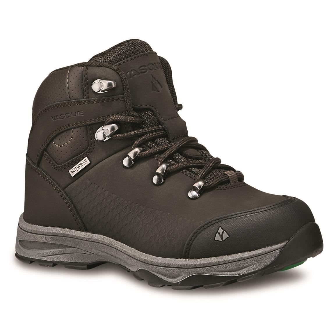 Vasque Kids' St. Elias Mid UltraDry Hiking Boots, Bungee Cord
