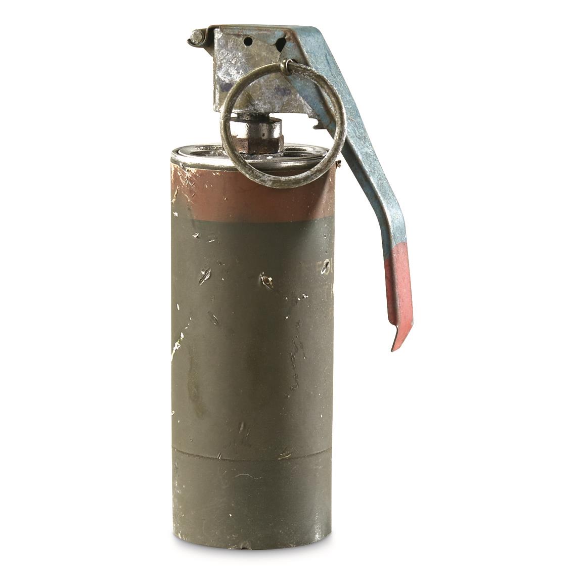 U S Military Surplus Dummy Flashbang Grenade Used Dummy Rounds Grenade Shells At Sportsman S Guide