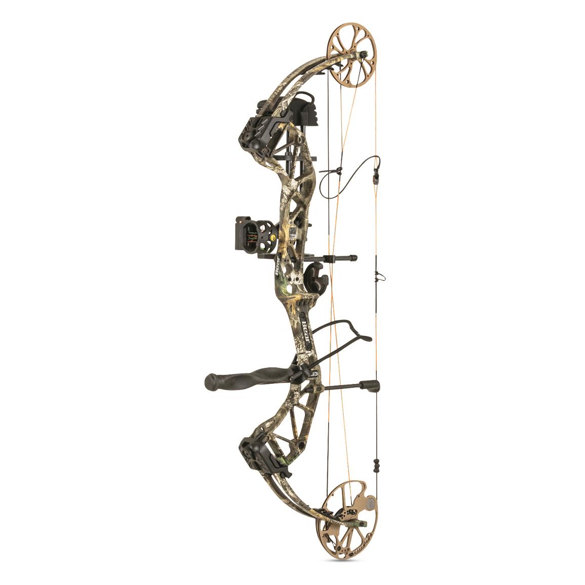 Bear Archery Paradox Ready-to-Hunt Compound Bow Package, Right Hand, 55-70 lbs., Realtree EDGE™