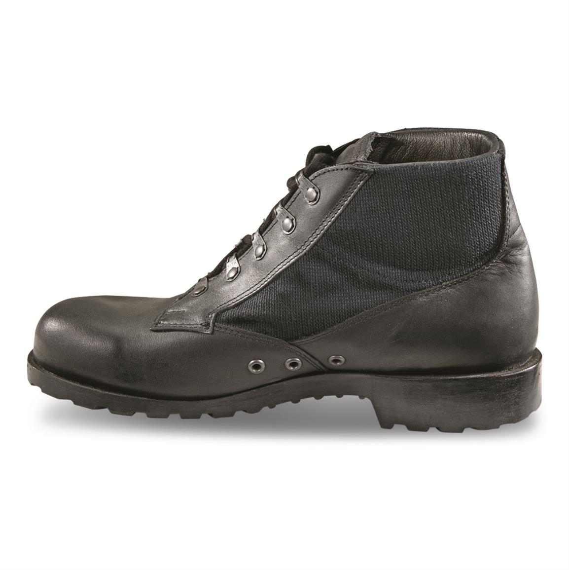 navy leather deck shoes
