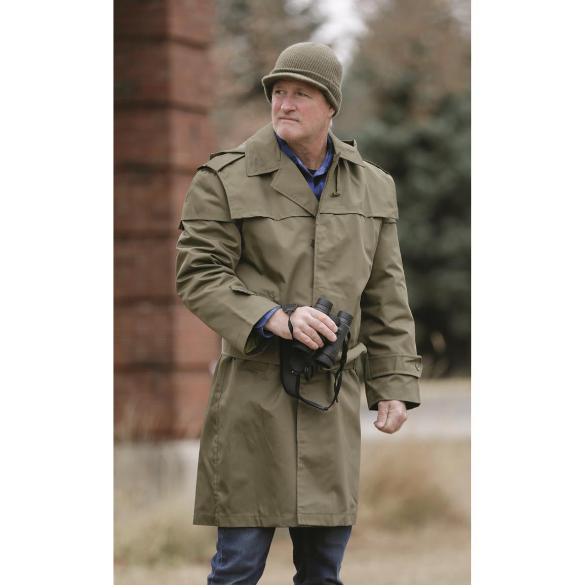 Military Surplus Trench Coat | Sportsman's Guide
