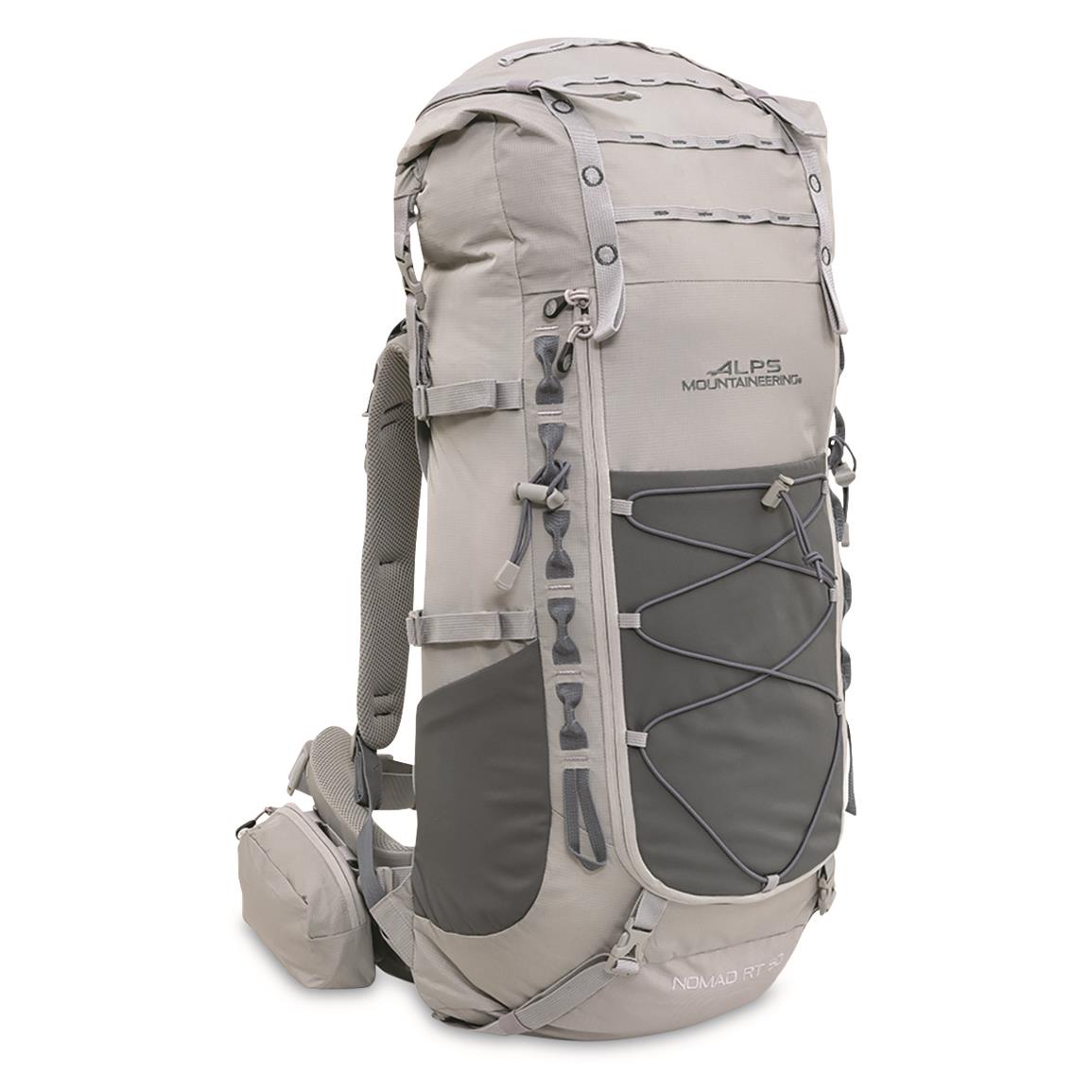 ALPS Mountaineering Nomad RT 50 Pack, Gray/Gray
