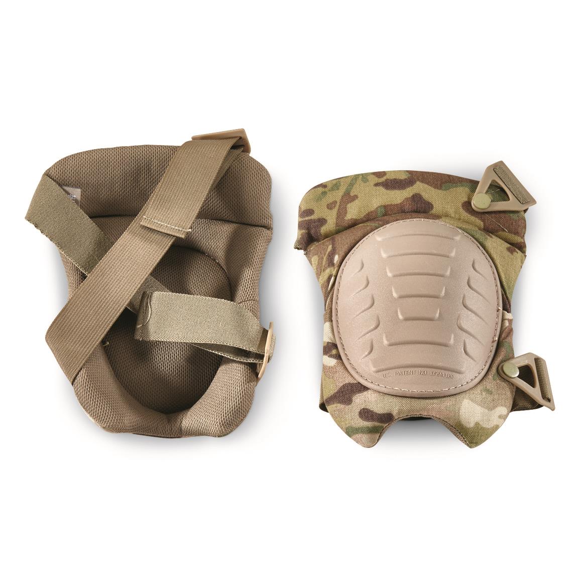 U.S. Military Surplus Knee Pads, Used, OCP