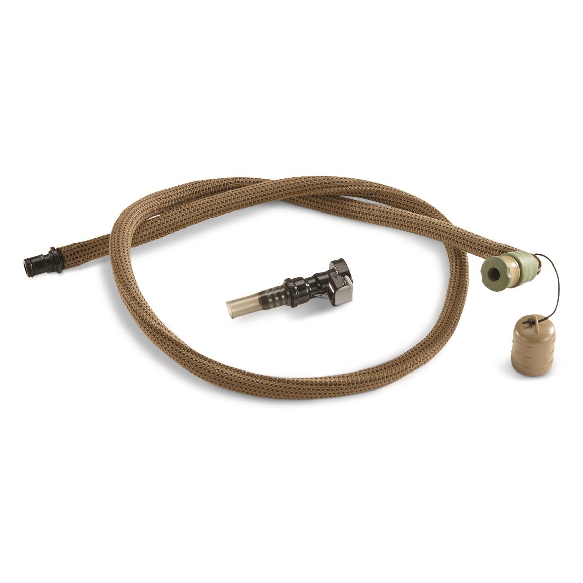 USMC Source Replacement Tube Kit w/ Bite Valve Coyote Brown Hydration 