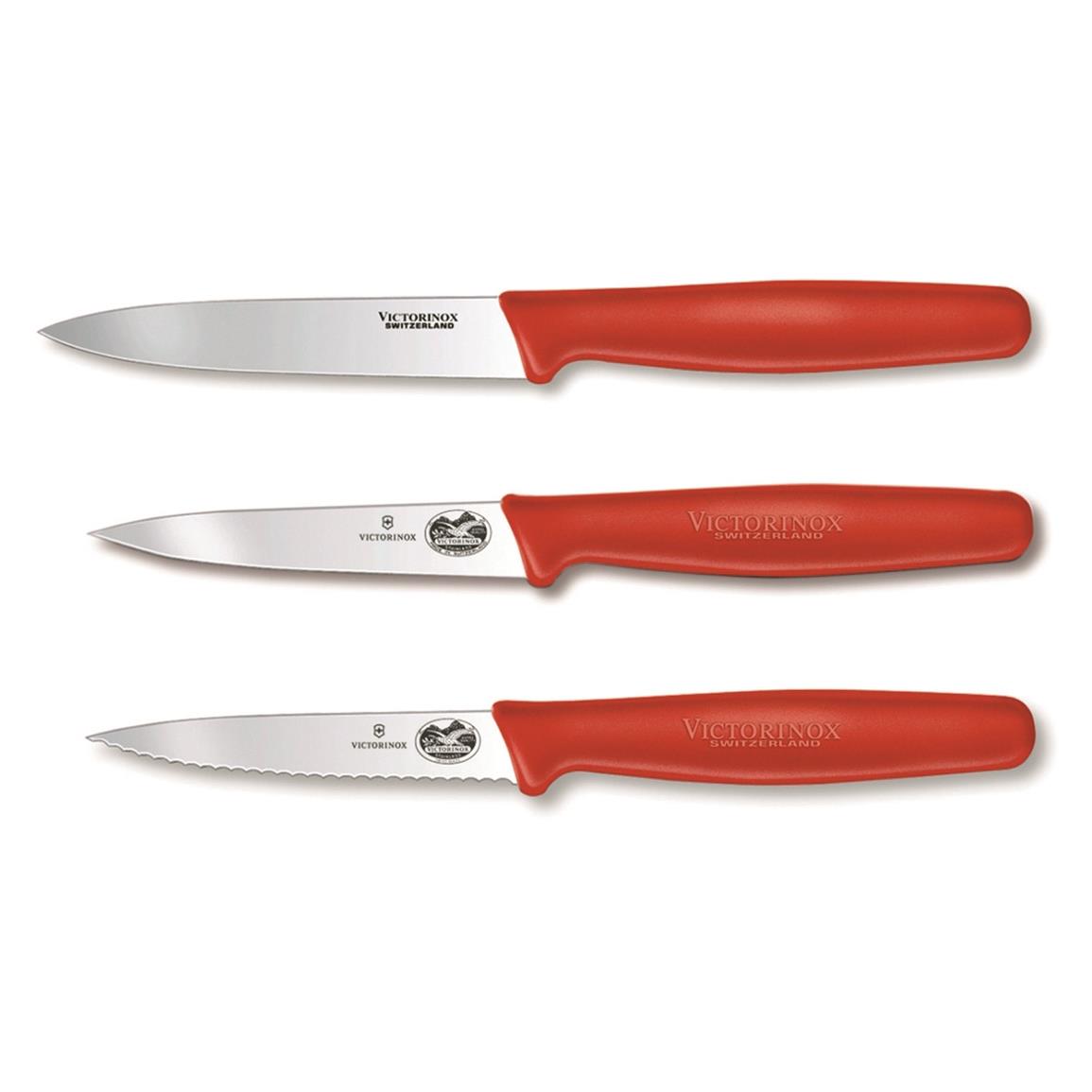 Victorinox Swiss Army Cutlery Forschner Utility Knife Set, 3 piece ...