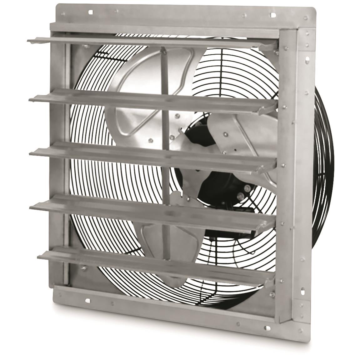 Q Standard Exhaust Fan with Shutter, 20" - 715658, Air Conditioners