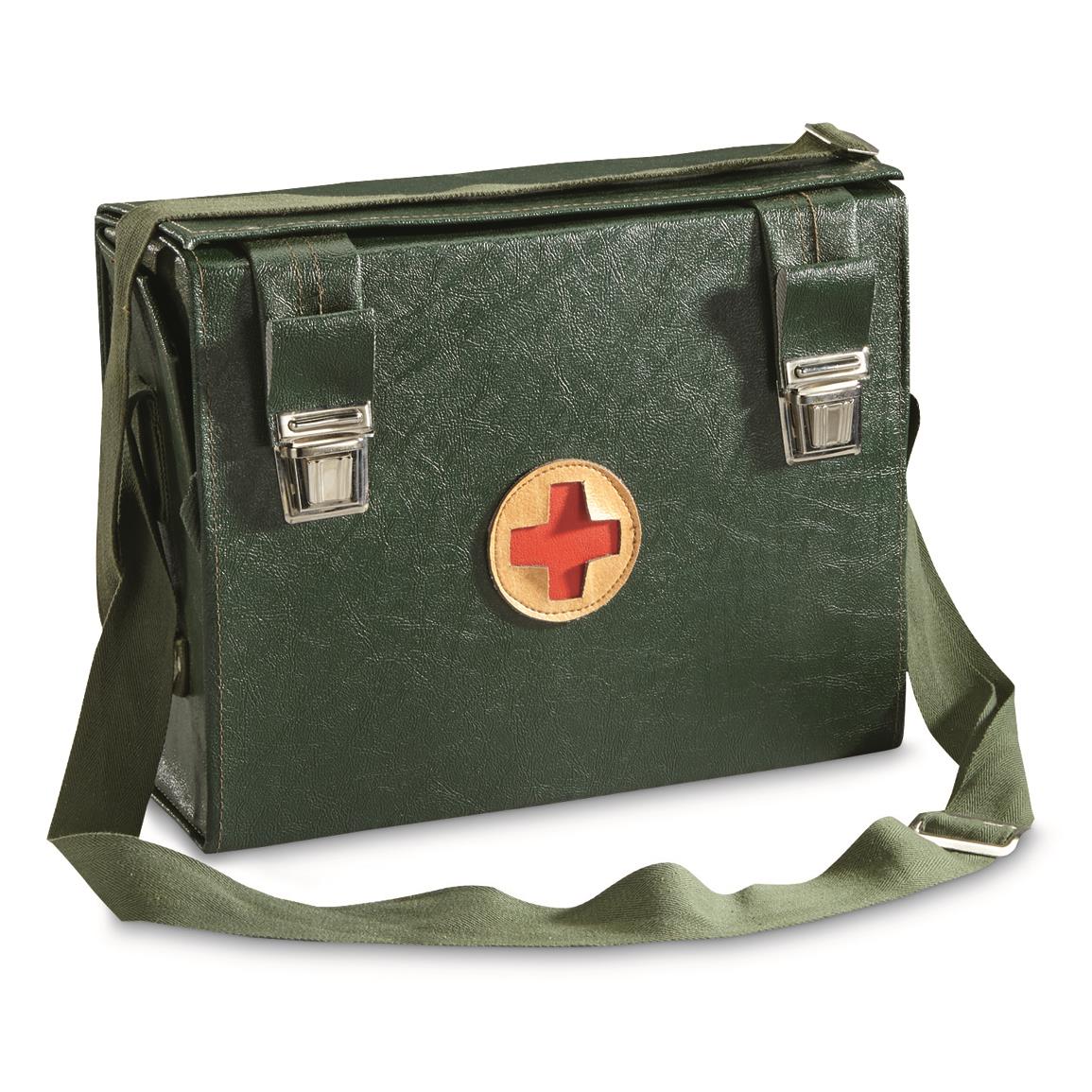 Bulgarian Military First Aid Box Shoulder Bag Like New