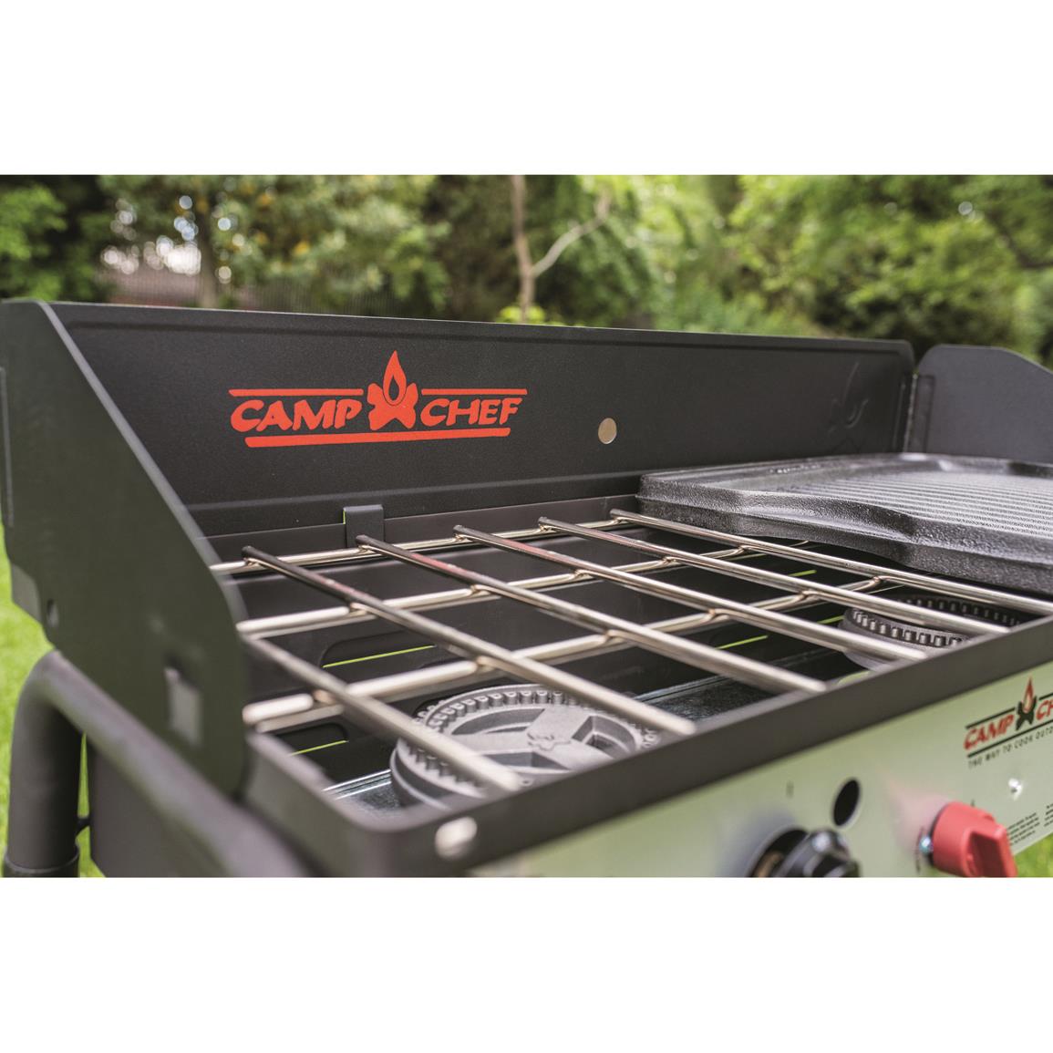 Guide Gear Outdoor Wood Stove – Adjustable Air Vent, Camp Warmer, Heats Coffee/Saucepans