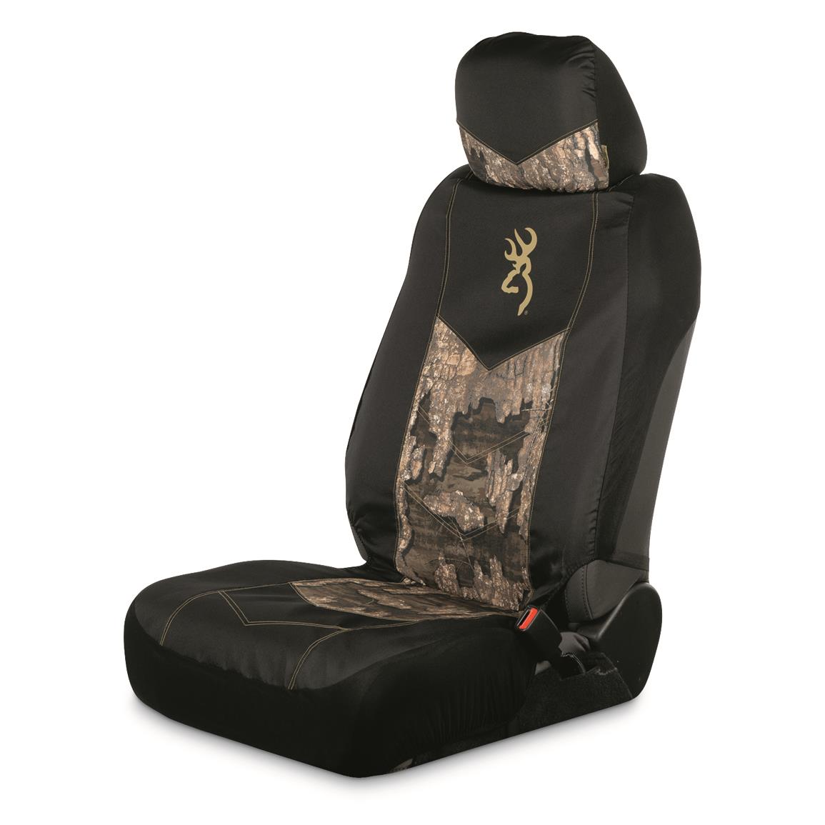 Browning Chevron Realtree Timber Low-back Seat Cover