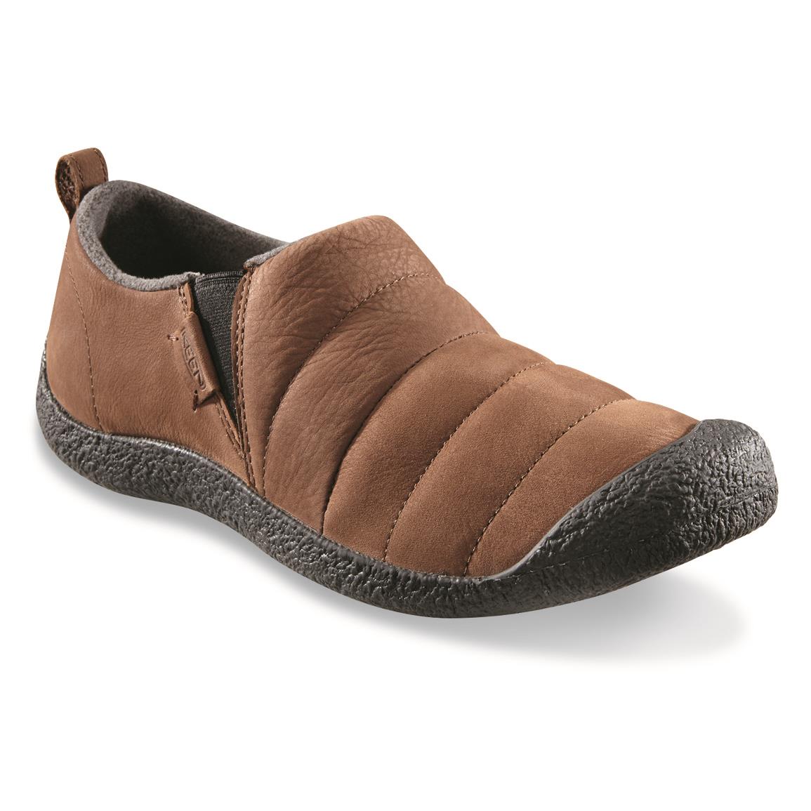 KEEN Men's Howser II Leather Slip-on Shoes - 716017, Casual Shoes at ...