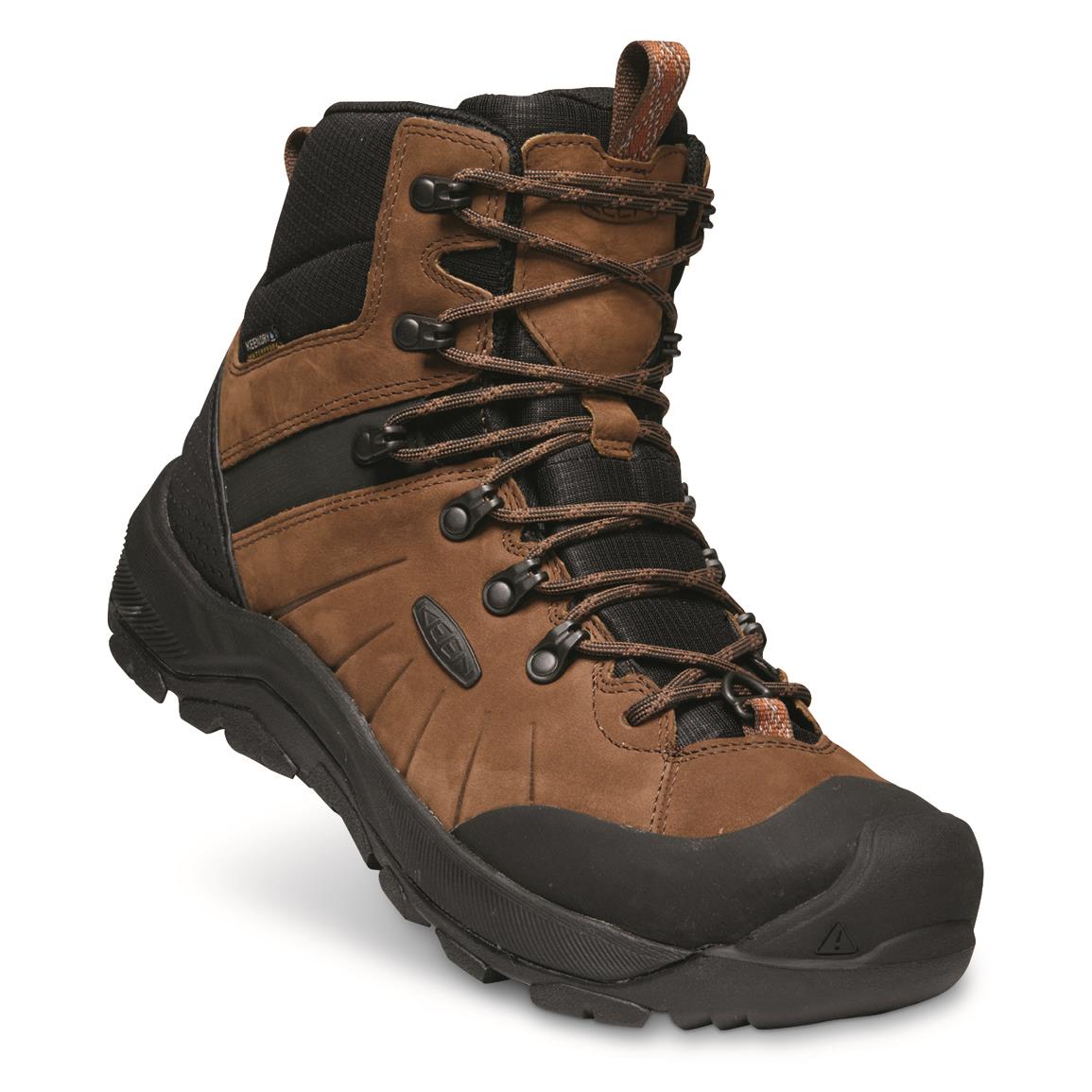 KEEN Men's Revel IV Polar Mid Waterproof Insulated Hiking Boots - 716019, Hiking Boots & Shoes 