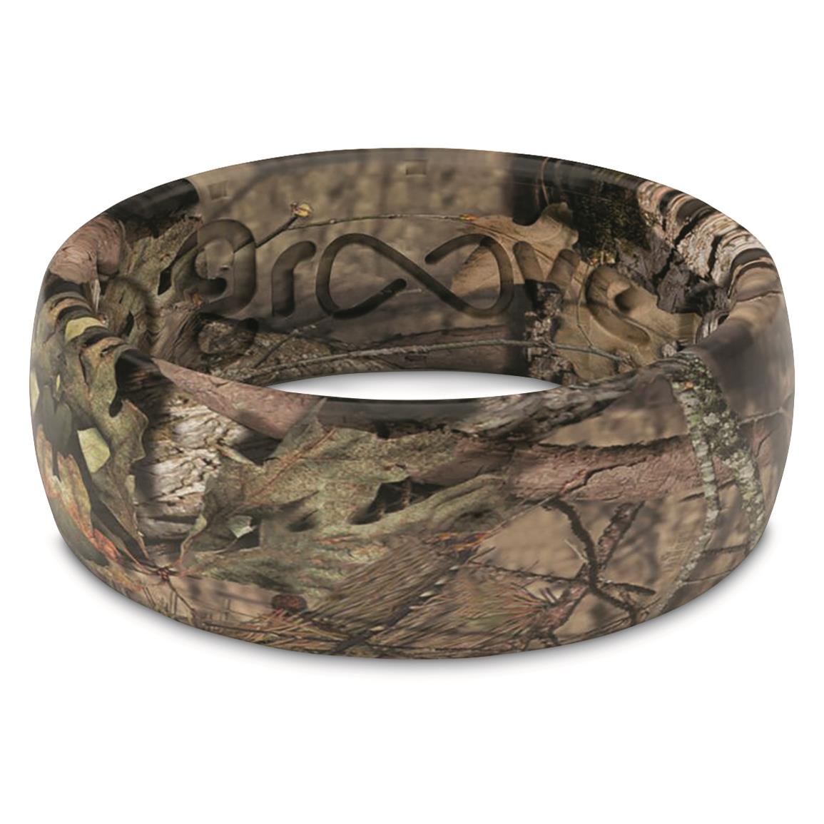 Groove Life Mossy Oak Men's Silicone Ring, Breakup