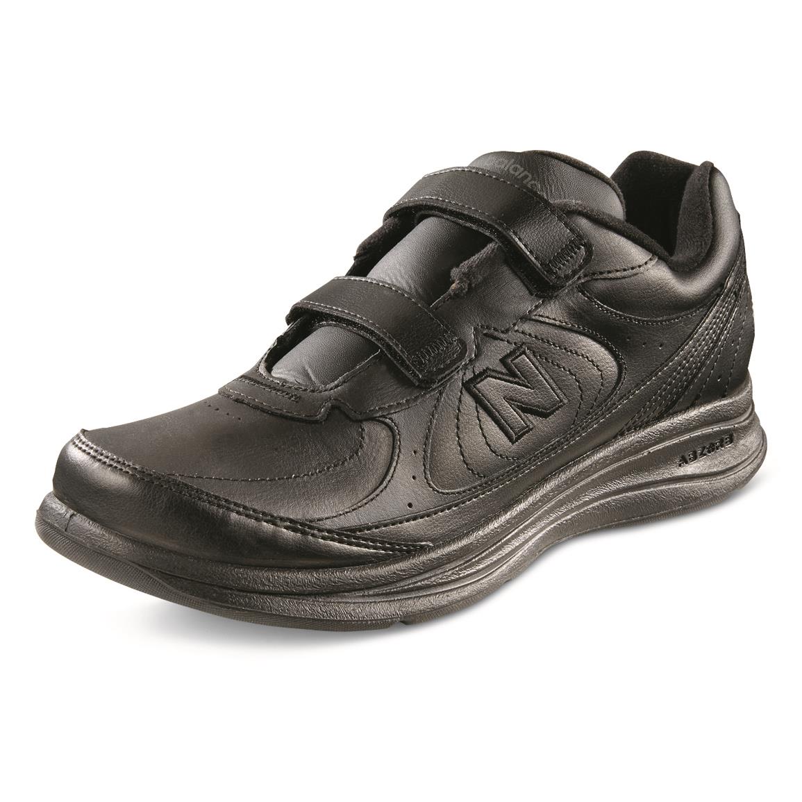 new balance men's hook and loop shoes
