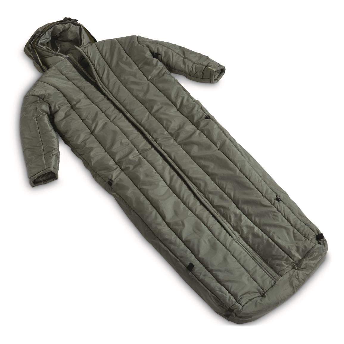 Guide Gear Sportsman's Sleeping Bag with Arms, Green