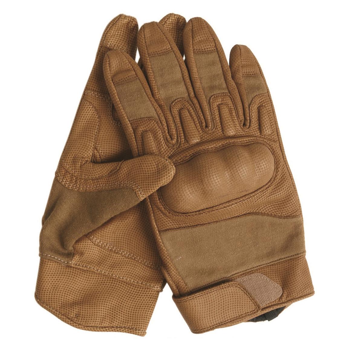 Mil-Tec Military Style Nomex Coyote Hard Knuckle Gloves