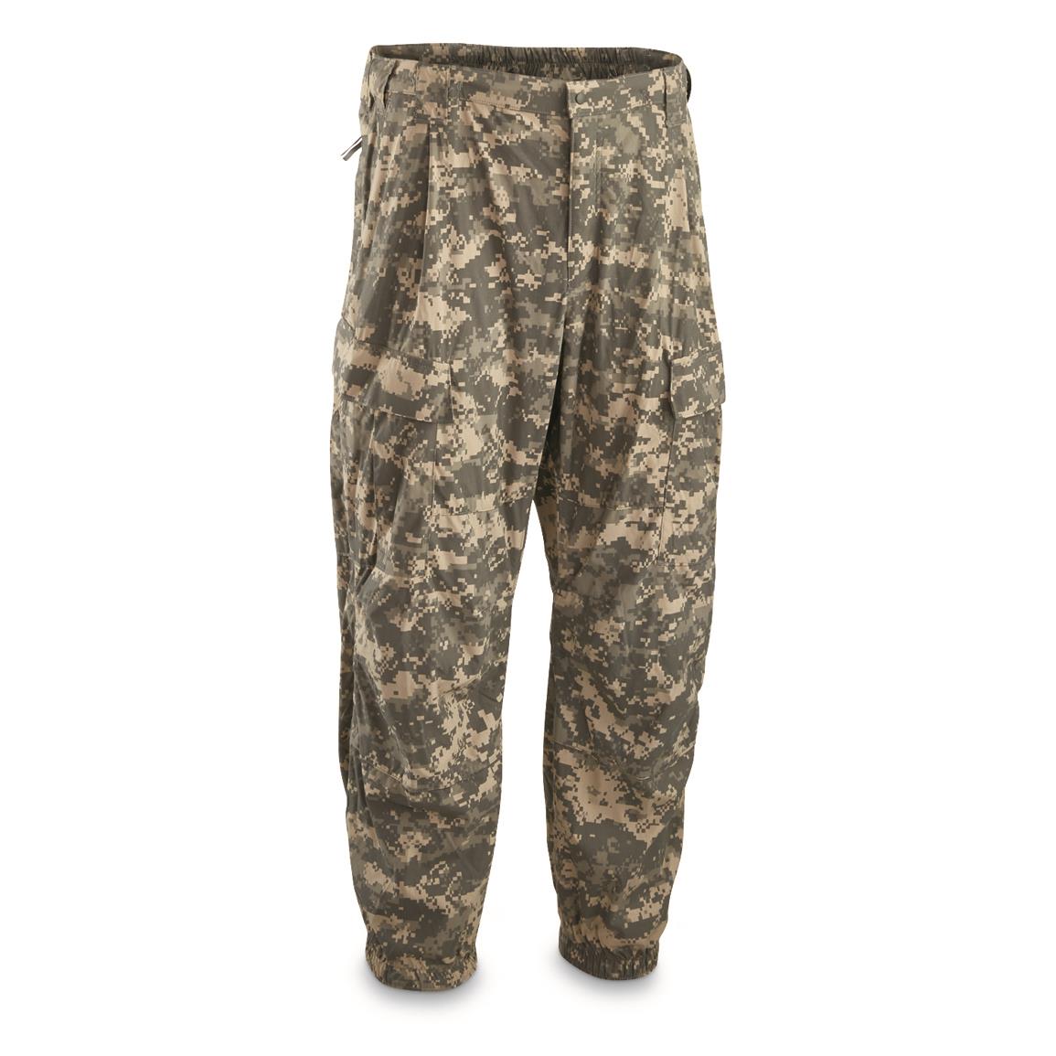 U.S. Military Surplus ECWCS Gen 3 Level 5 ACU Pants, New, ACU