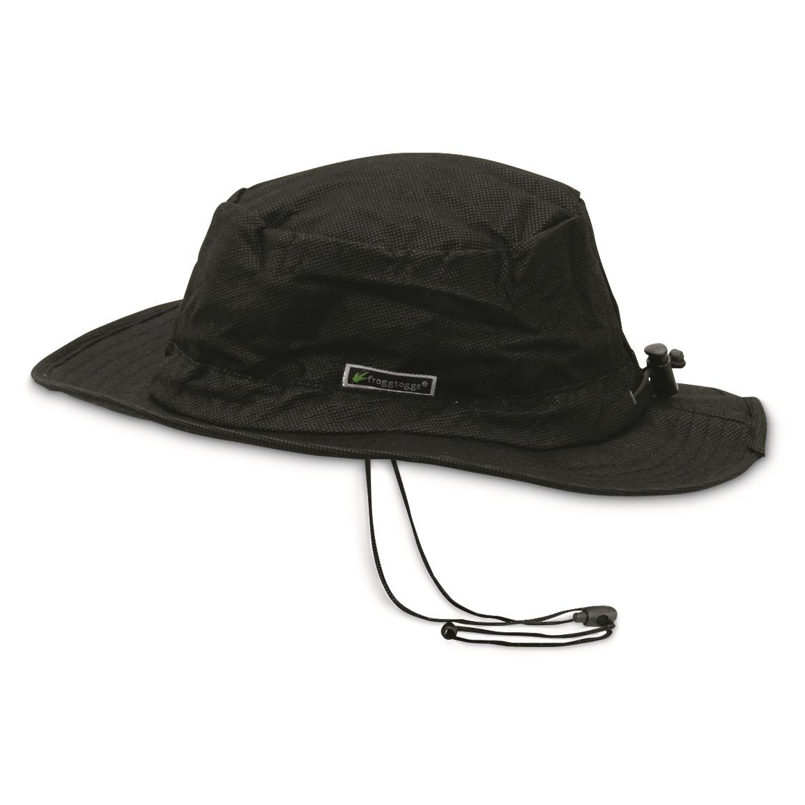 frogg toggs Waterproof Bucket Hat, Black