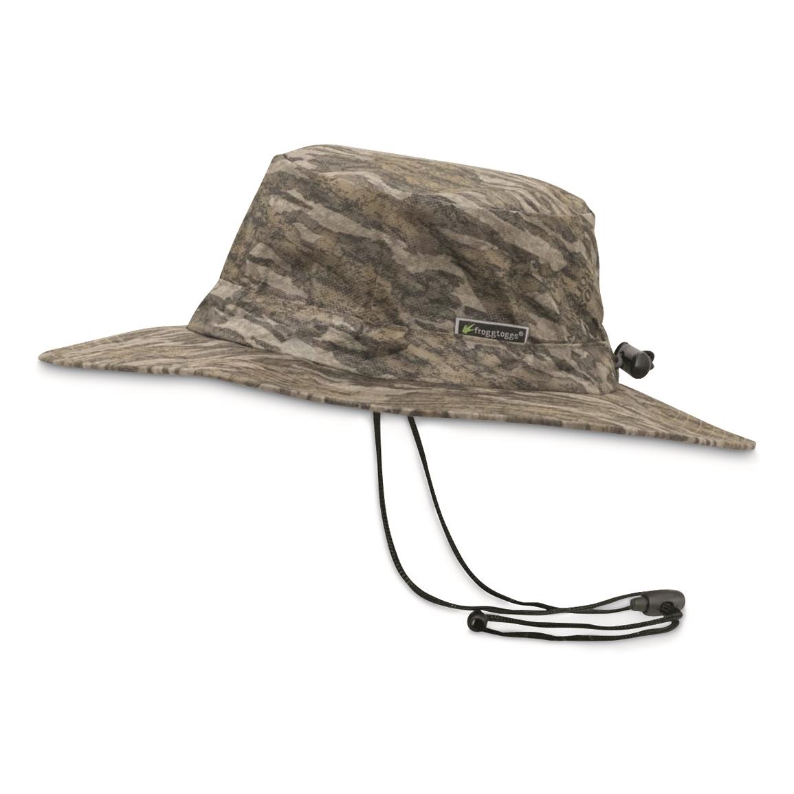 Frogg Toggs Waterproof Bucket Hat, Mossy Oak Bottomland® Camo