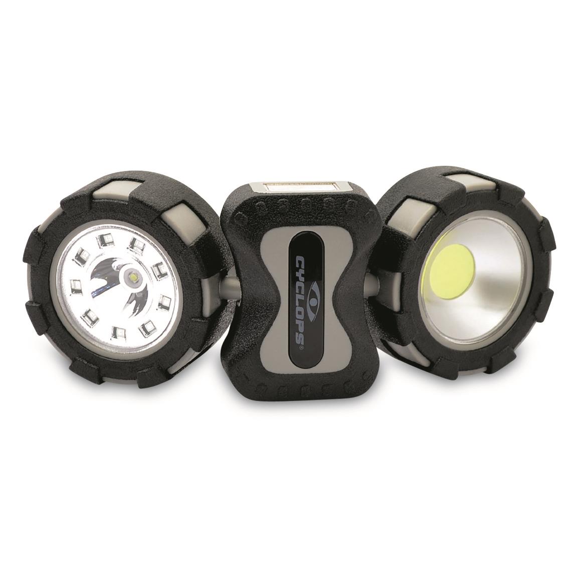 Cyclops Portable Worklamp with Tri-light