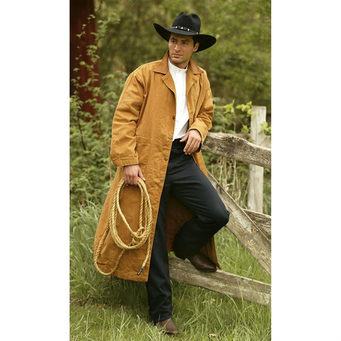 Duster Coat, Brown - 71690, Insulated Jackets & Coats at ...