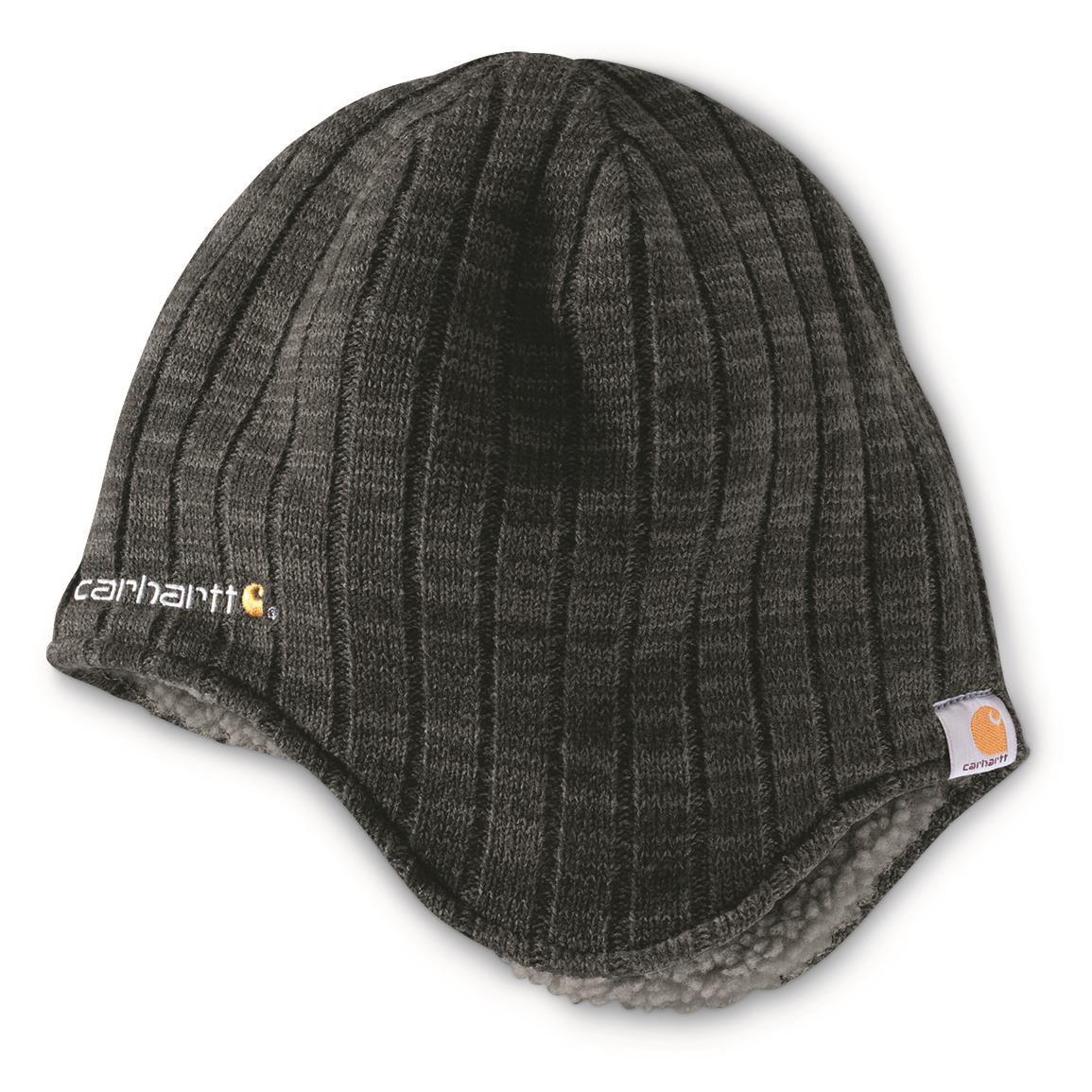 Carhartt Akron Sherpa-lined Hat, Black