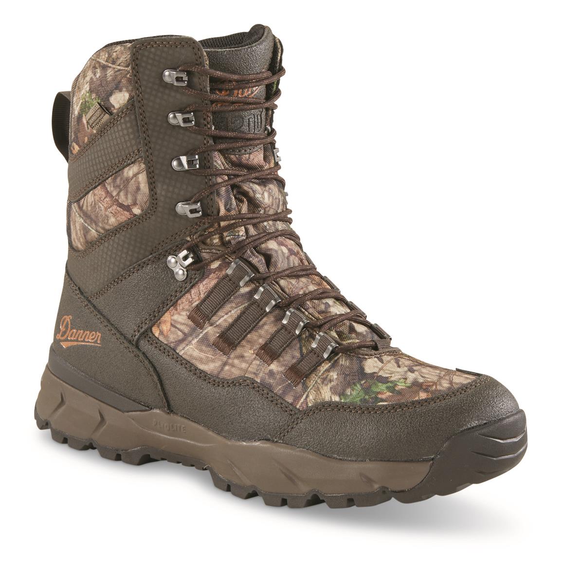 Danner Men's Vital 8" Waterproof 1,200-gram Insulated Hunting Boots, Mossy Oak Break-Up® COUNTRY™